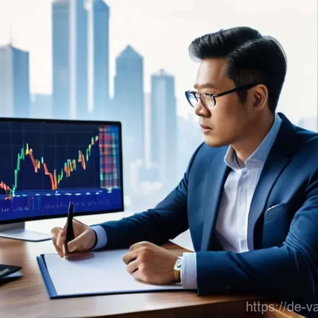 가치투자에 대한 비교 분석  한국 vs 미국 - **Prompt 1: "The Value Investor's Quest"**
    A sophisticated, 40-year-old male investor, dressed i...